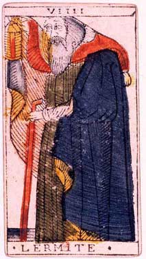 La carte de l'Hermite dessinée par Jean Dodal La carte de l'Hermite dessinée par Jean Dodal