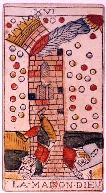 La carte de la Maison Dieu dessinée par Jean Dodal La carte de la Maison Dieu dessinée par Jean Dodal