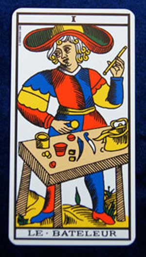 Bateleur dans le Tarot de Marseille