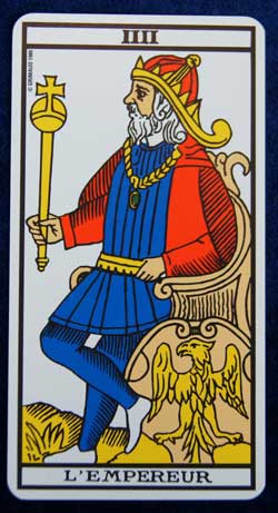 The Emperor L'Empereur Marseille Tarot Card Meanings