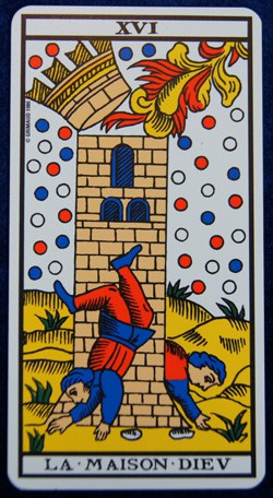 maison-dieu Carte de la Maison Dieu dans le Tarot de Marseille