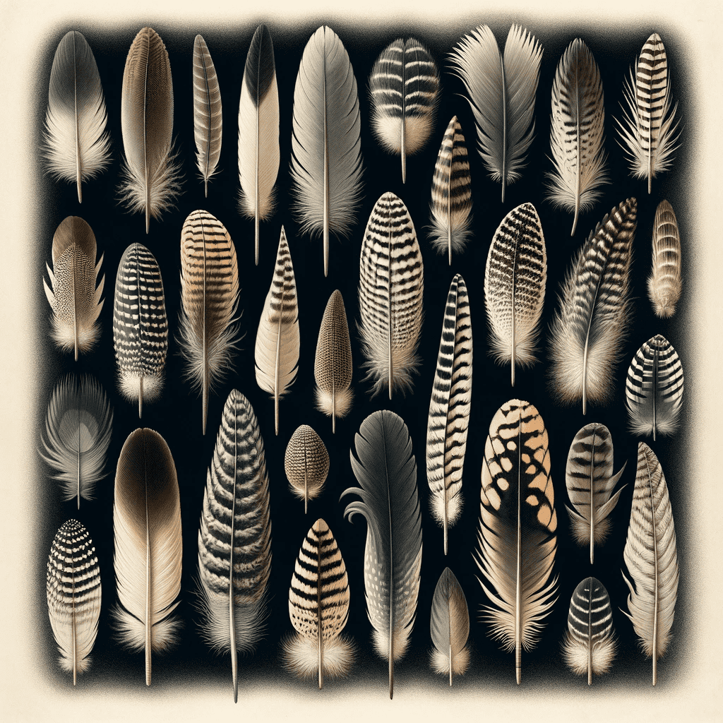 Interprétation des différentes formes de plumes
