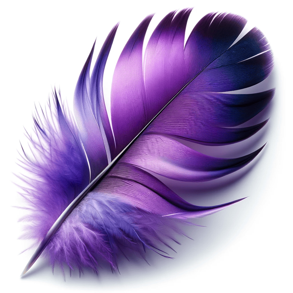 Signification plume violette